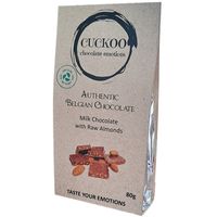 Cuckoo Chocolates Milk Chocolate & Raw Almonds